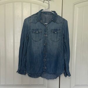 GAP Kids Blue Denim Shirt